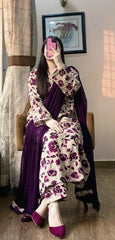 3 Piece -Doriya Lenan Stitched Dress -051