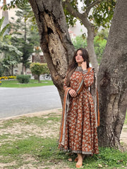 3-Piece Pure Lawn Printed Stitched Suit – 265