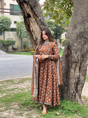 3-Piece Pure Lawn Printed Stitched Suit – 265