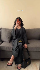 Plain Furshi Shalwar Co-ord Set